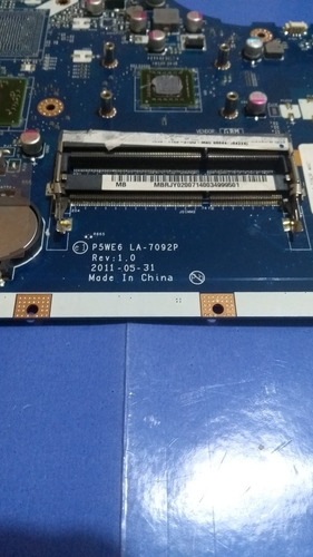 Placa Mãe Notebook Emachines Eme 443 ( Liga E Não Da Vídeo)