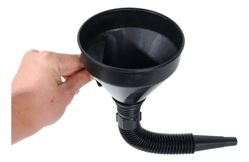 O, Embudo Plástico, Cuello Flexible Con Filtro, Filtro Em