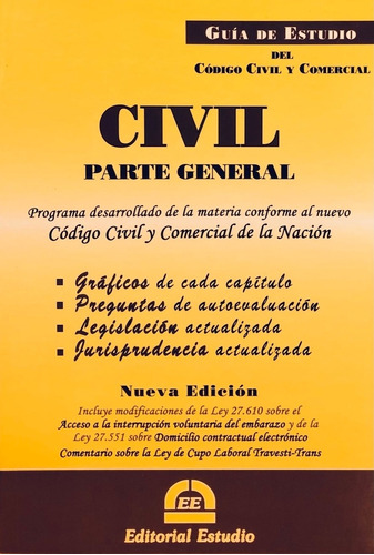 Guía De Estudio De Civil -parte General-