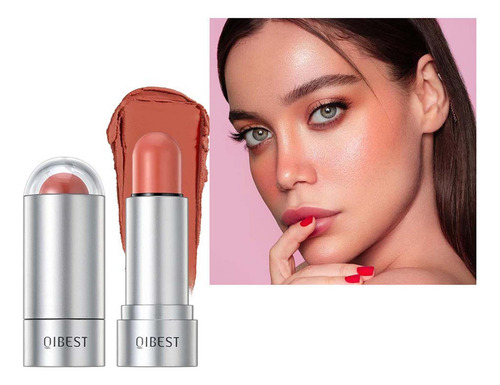 Barra De Maquillaje Multifunción Para Colorete Y Labios En 1