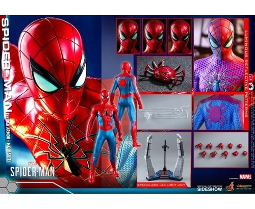 Spider-man (spider Armor Mk Iv Suit) Hot Toys 1/6 Scale