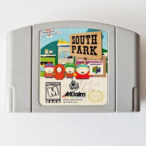 Imagen 1 de 2 de Juego South Park Nintendo 64 N64 Original Fotos Reales