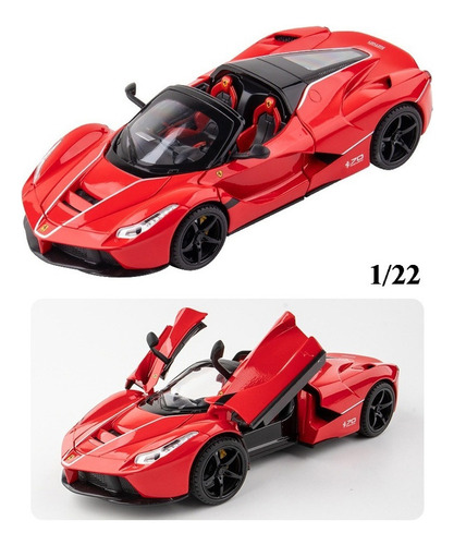 Coche Metálico Miniatura Ferrari Laferrari Roadster Limitada