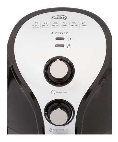 Imagen 3 de 5 de Freidora Air Fryer Kalley K-maf25