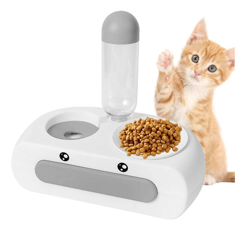 Alimentador De Comida Y Agua Para Mascotas Gatos/perros
