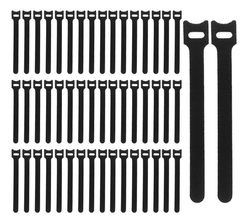 2 Cord Wire Organizer Wire Ties Management Black