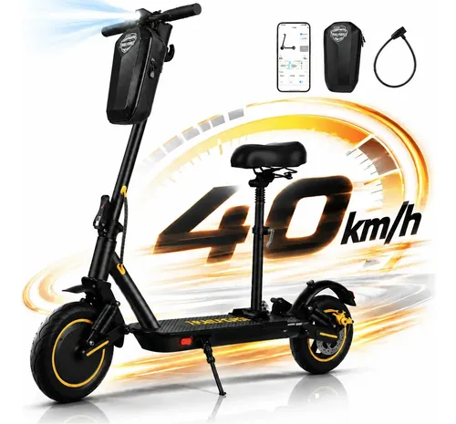 Patinete Elétrico 800w 40km/h 48v 12ah Suspensão Dupla