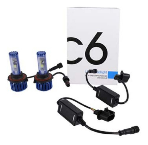 Kit Luces Led H13 High Low 6000k 12v 30w