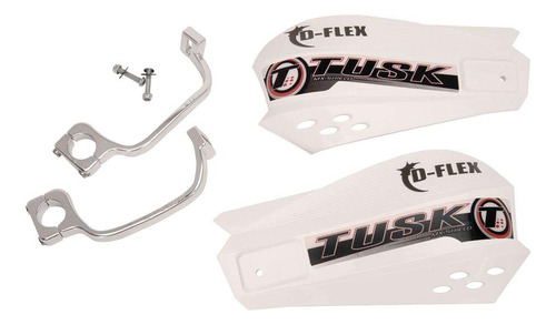 Mx D-flex Atv Protector Mano Para Cuatrimoto Color Blanco