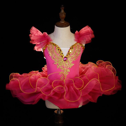 Vestido De Baile Con Tutú Ballet Para Niños Pequeños Rop