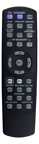 Proyector De Control Remoto Gx-540 Para Mitsubishi Hd400u Hc