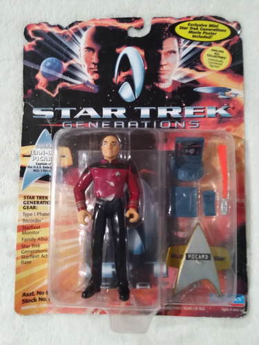Star Trek Fig Captain Jean-luc Picard Año 1994 Kikkoman65
