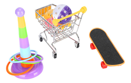 4pcs/set Puzzle Puzzle Toys Bell Ball Cart Circle
