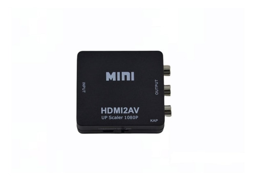 Imagem 4 de 6 de Mini Adaptador Conversor De Hdmi Para Video Composto Rca 2av