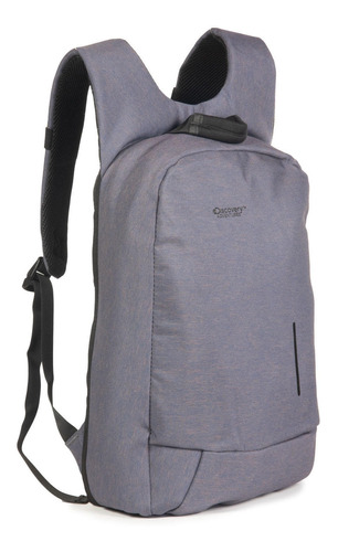 Mochila Manhattan Antirrobo 20 L Gris