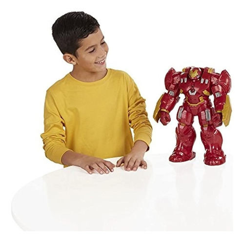 Marvel Avengers Titan Hero Tech Interactivo Hulk Buster 12 P