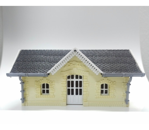 Estación Dhuizon Escala H0 Ferromodelismo Impresión 3d