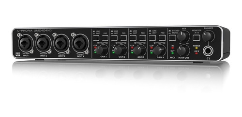Behringer Umc404 Hd Interface Audio Usb Pc U-phoria Umc404hd