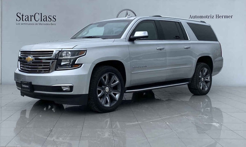 Imagen 1 de 15 de Chevrolet Suburban 2018 5p Premier V8/5.3 Aut 4wd 2da/cubo