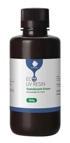 Resina Eco Anycubic Trans-green 500cc