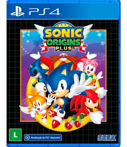 Juego Sonic Origins Plus Playstation 4 Ps4 Sega