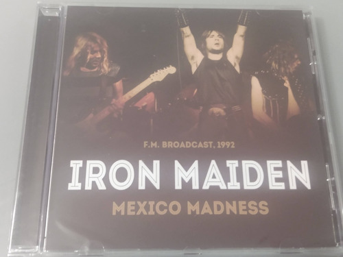 Iron Maiden Mexico Madness Fm Broadcast Cd Nuevo