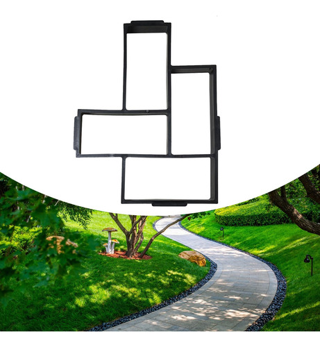 Diy Path Path Pathmate Moldagem De Pedra Retângulo