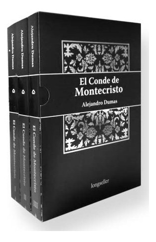 Libro Conde De Montecristo (3 Tomos) (rustico) - Dumas Aleja