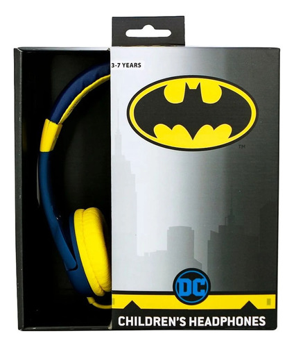 Audifonos Otl Childrens Headphones Con Cable - Batman Color Azul