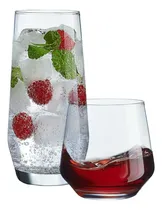 Comprar Juego De 8 Vasos De Vidrio 4 Altos Sake Y 4 Dof Sake Le'raze