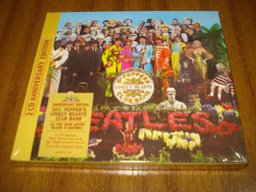 Cd The Beatles / Sgt Peppers (nuevo Y Sellado) Deluxe 2 Cd
