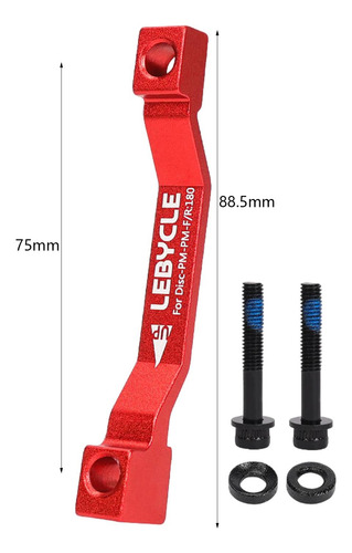 2 Adaptador De Freno De Disco De Bicicleta Convertir Soporte