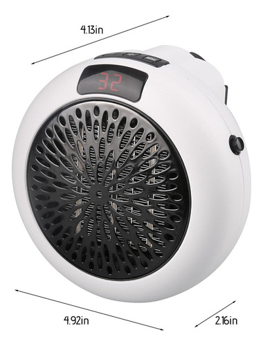Calentador Eléctrico Portátil Con Control Remoto