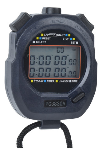 Cronómetro Deportivo Pc3830a Abs Para Correr, Pista Electrón