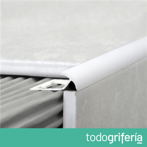 Atrim Guardacanto Plus De Pvc Blanco 9mm X 2,44m