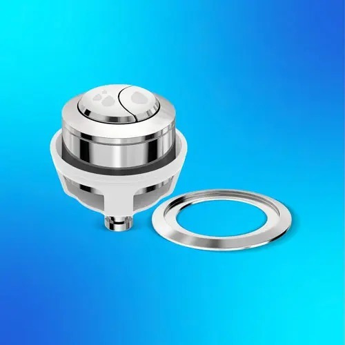 Kit Completo Caixa Acoplada Sistema Econômico Duplo 3 E 6l Censi Ref: 9562