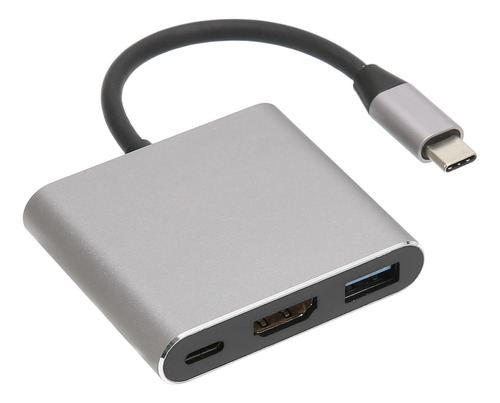 Adaptador De Video Usb C A Hdmi Para Computadora Portátil, C