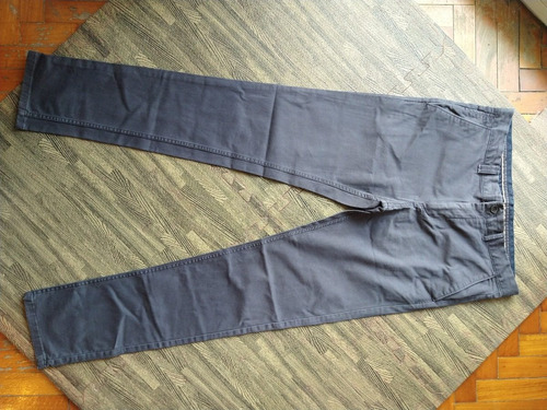 Pantalón Gris Azulado Zara Man Eur44/usa34/mex34