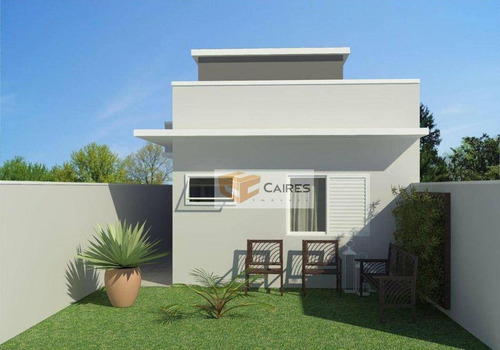 Imagem 4 de 8 de Casa Com 2 Dormitórios À Venda, 59 M² Por R$ 273.000,00 - Cidade Satélite Íris - Campinas/sp - Ca3256