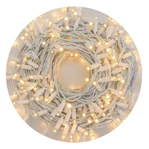 Comprar Luces De Navidad Calidas Kingshouse Color Blanco Para Arbol Navideño Girnalda 250 Luz Led Series Navideñas 125v Multiples Funciones Adorno Decoracion Eficiencia Energetica Iluminacion Festiva Hogar