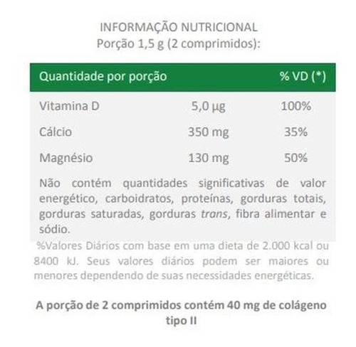 Compenss Colágeno Tipo 2 (40mg) 180+30 Comprimidos - Tiaraju