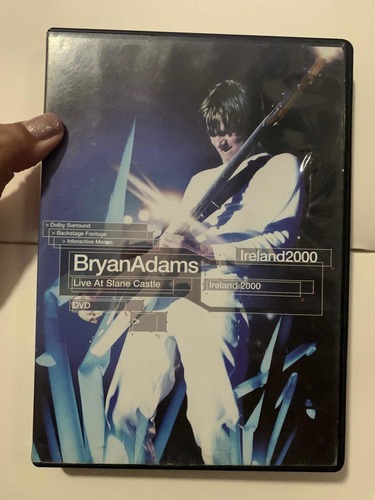 Dvd Bryan Adams Live At Slane Castle Importado Região 1 Raro (Usado)
