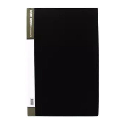 Carpeta 10 Fundas Oficio Negro Data Bank