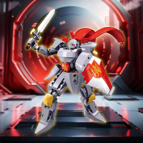 Dahonpa Sword And Shield Knight Mecha Mecha Bloques De Robot