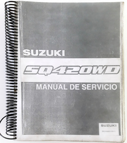 Manual Libreta Libro  Reparacion Suzuki Vitara 4wd Español