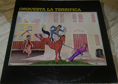 Orquesta La Terrifia Cómo Da Vueltas La Vida Lp Vinilo 1981