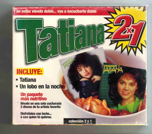 Cd Tatiana Tatiana Homonimo Y Un Lobo En La Noche 