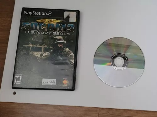 Jogo Ps2:socom 3 Us Navy Seals-usado (Usado)