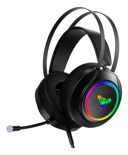 Auriculares Gamer Micrófono Ajustable Usb Luz Led Pcreg