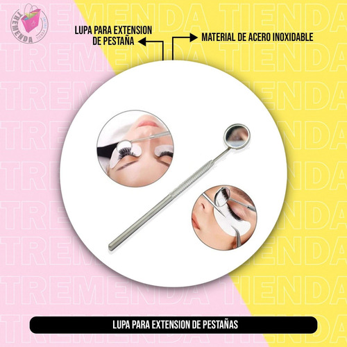 Imagen 2 de 7 de Lupa Para Implante Pestañas Joyería Electrónica Odontología